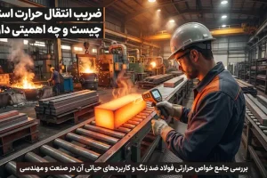 ضریب انتقال حرارت استیل چیست و چه اهمیتی دارد؟