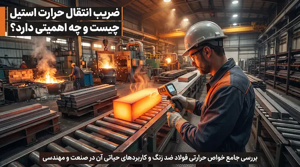 ضریب انتقال حرارت استیل چیست و چه اهمیتی دارد؟