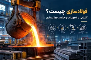 فولادسازی چیست؟ آشنایی با تجهیزات و فرایند فولادسازی